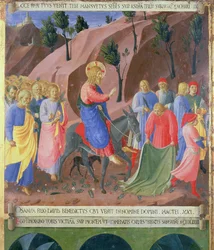 Einzug Christi in Jerusalem (Detail)